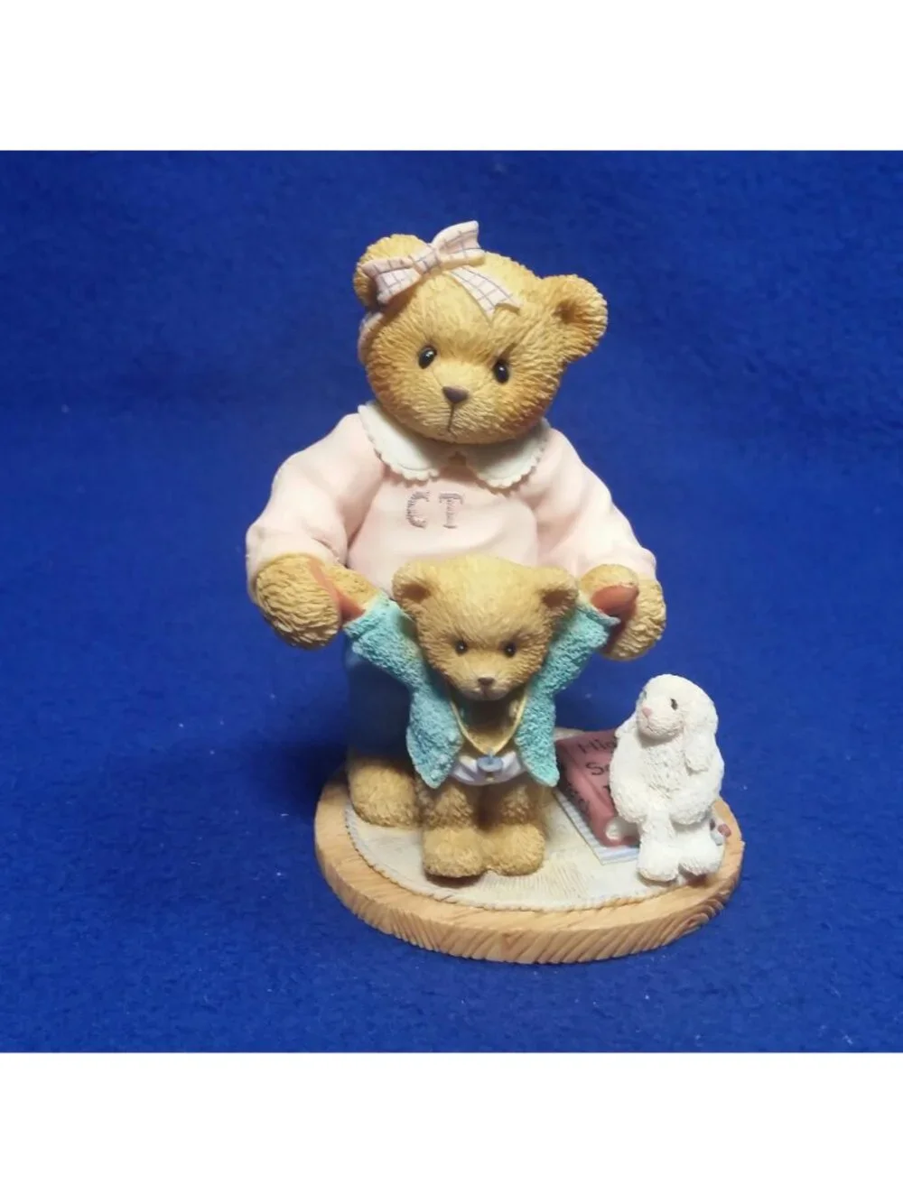 Cherished Teddies Delia You're The Beary Best Babysitter Figurine Enesco 476536